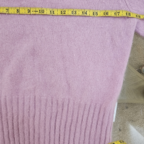 APOSTROPHE SOFT VINTAGE ANGORA BLEND SWEATER - Picture 7 of 7